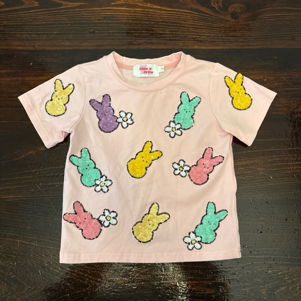 Cute Pastel Bunny Kids T-Shirt